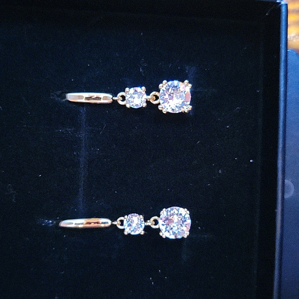 Gold Dangling Earrings